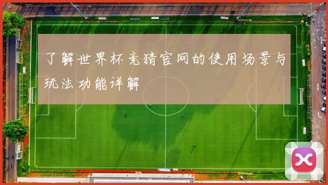 了解世界杯竞猜官网的使用场景与玩法功能详解